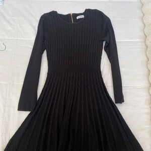 Calvin Klein cable knit dress
